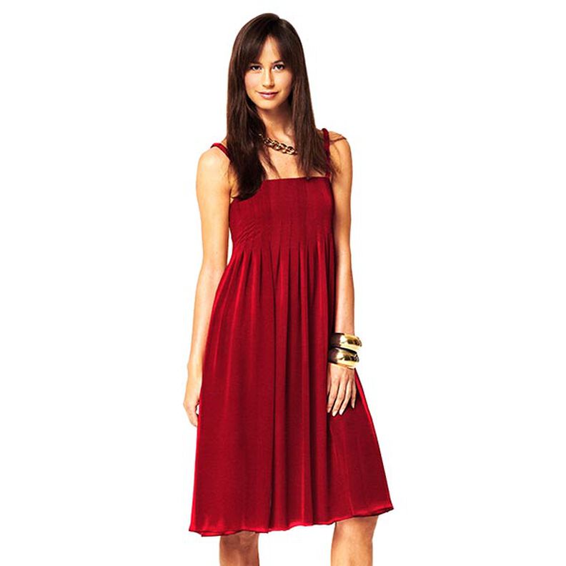 Jersey de viscose Leve – vermelho-fogo,  image number 9