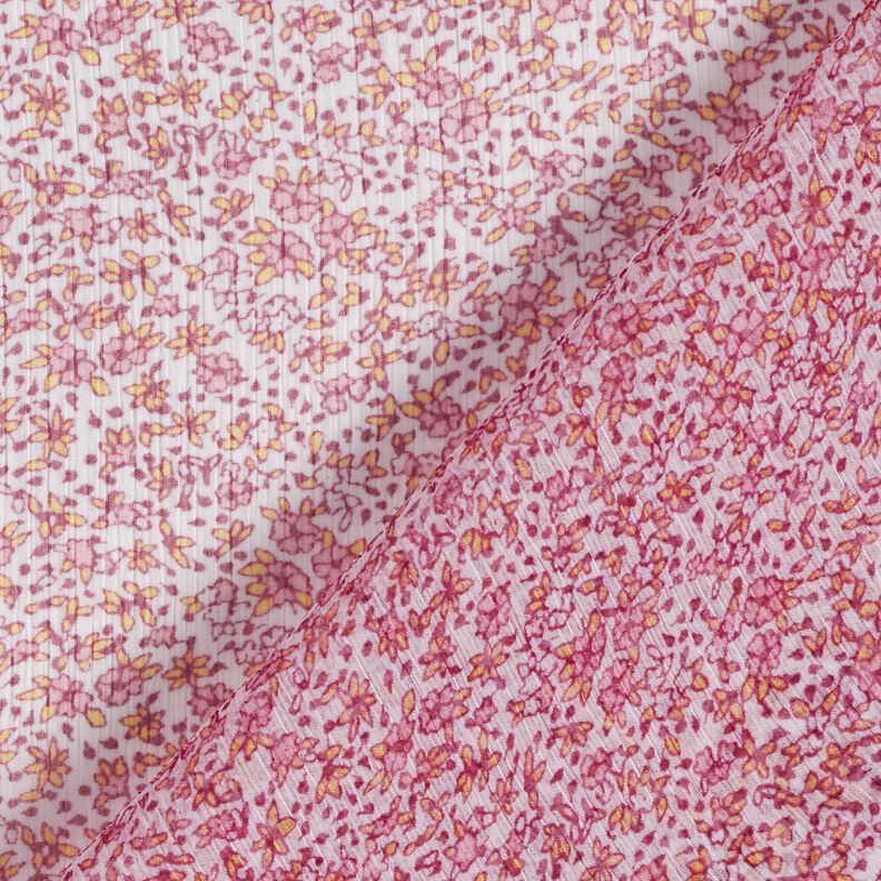 Crepe Chiffon Millefleurs – rosa embaçado,  image number 4
