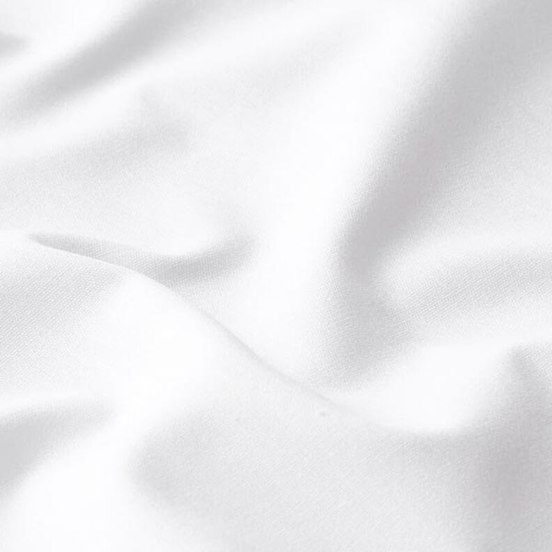 Popelina de algodão Liso – branco,  image number 2