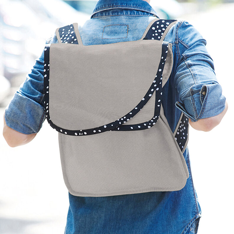 Tecido para exteriores Panamá Liso – cinzento claro,  image number 5