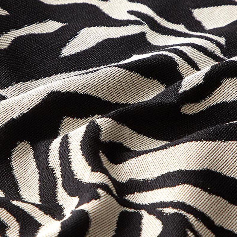 Jacquard Gobelina zebra &ndash; preto/branco,  image number 2