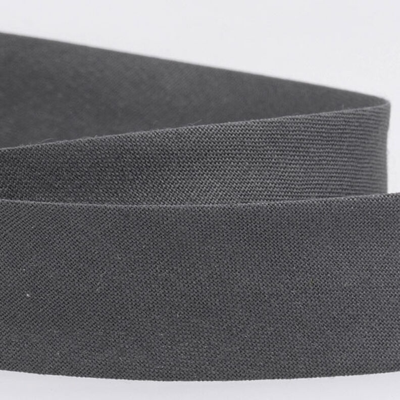 Fita de vi&eacute;s Polycotton [20 mm] &ndash; cinzento escuro,  image number 2
