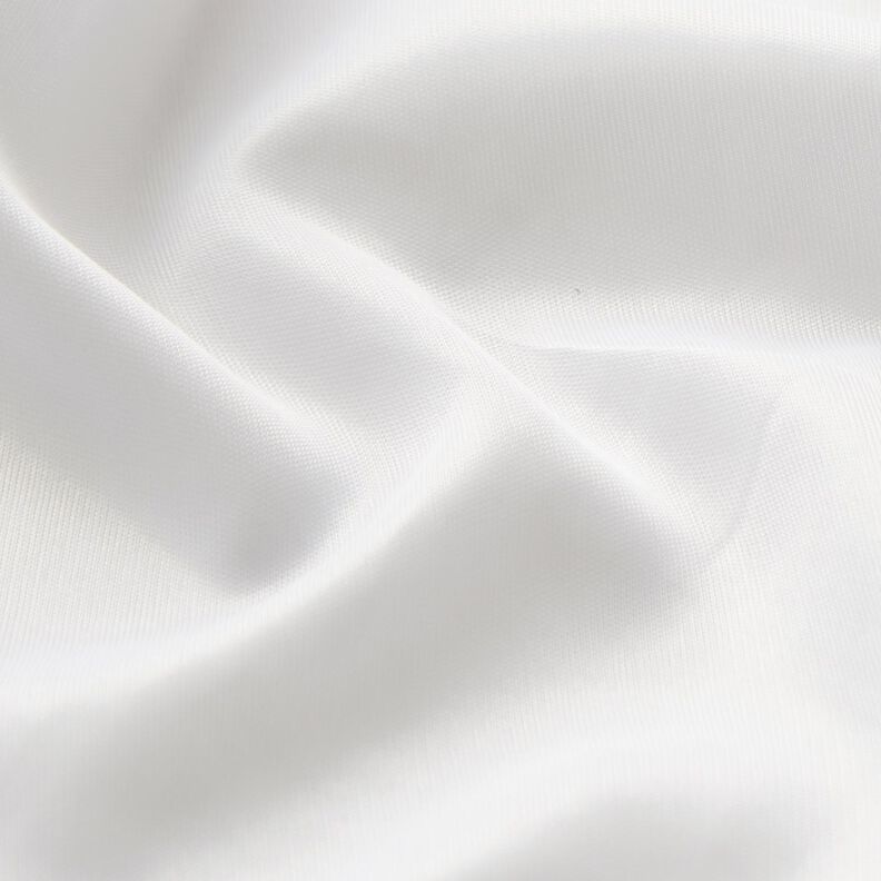 Forro de malha Charmeuse Liso – branco,  image number 2