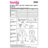 Casaco / Colete | Burda 5840 | 46-60,  thumbnail number 9