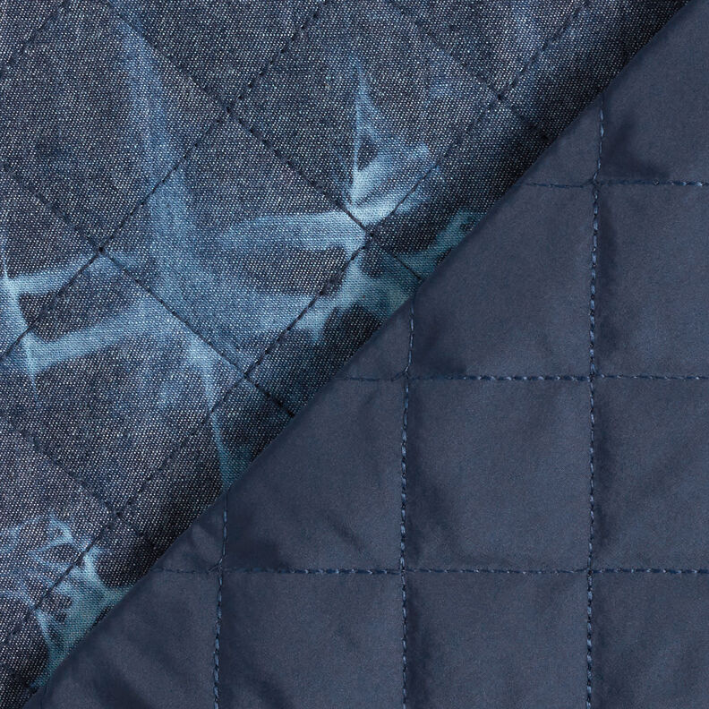 Tecido acolchoado Chambray Batique – azul ganga,  image number 5