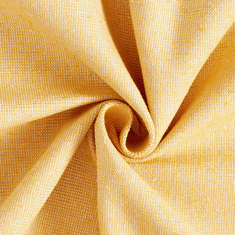 Tecido para decoração Estrutura canelada reciclado – amarelo-sol,  image number 1