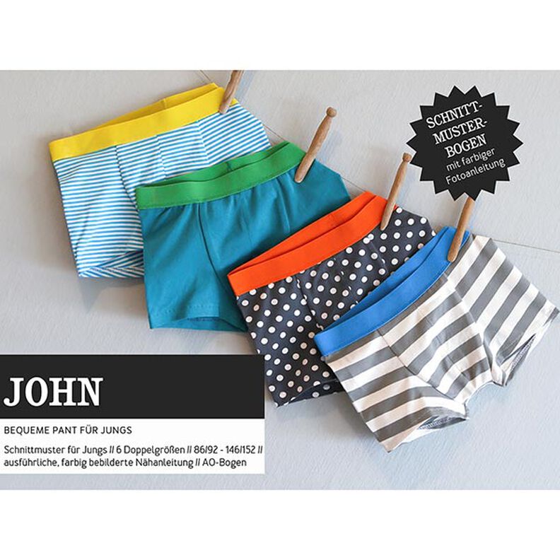 JOHN Cuecas confortáveis para rapaz | Studio Schnittreif | 86-152,  image number 1