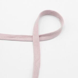 Cordão plano Camisola com capuz Algodão [15 mm] – rosa-velho claro, 