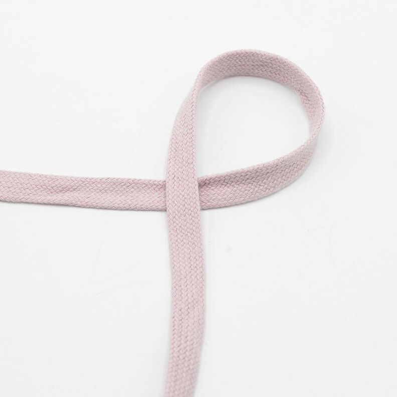 Cordão plano Camisola com capuz Algodão [15 mm] – rosa-velho claro,  image number 1