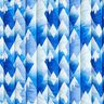 Tecido acolchoado Montanha – azul real/branco,  thumbnail number 1
