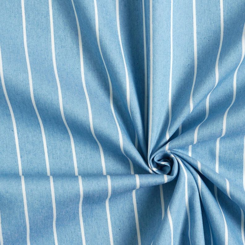 Chambray riscas – azul claro/branco sujo,  image number 3