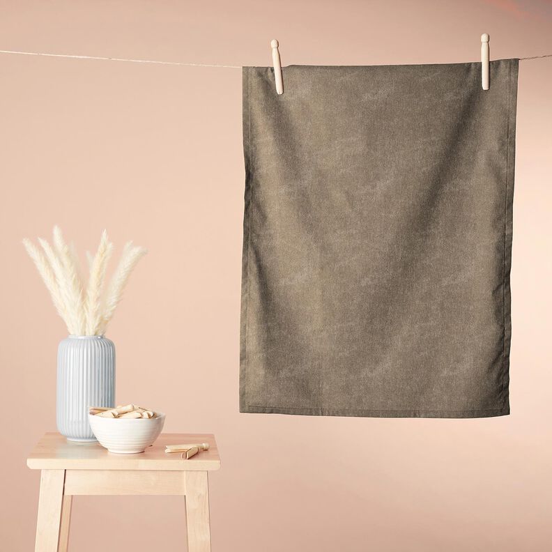 Tecido turco Stretch Liso – bege,  image number 8