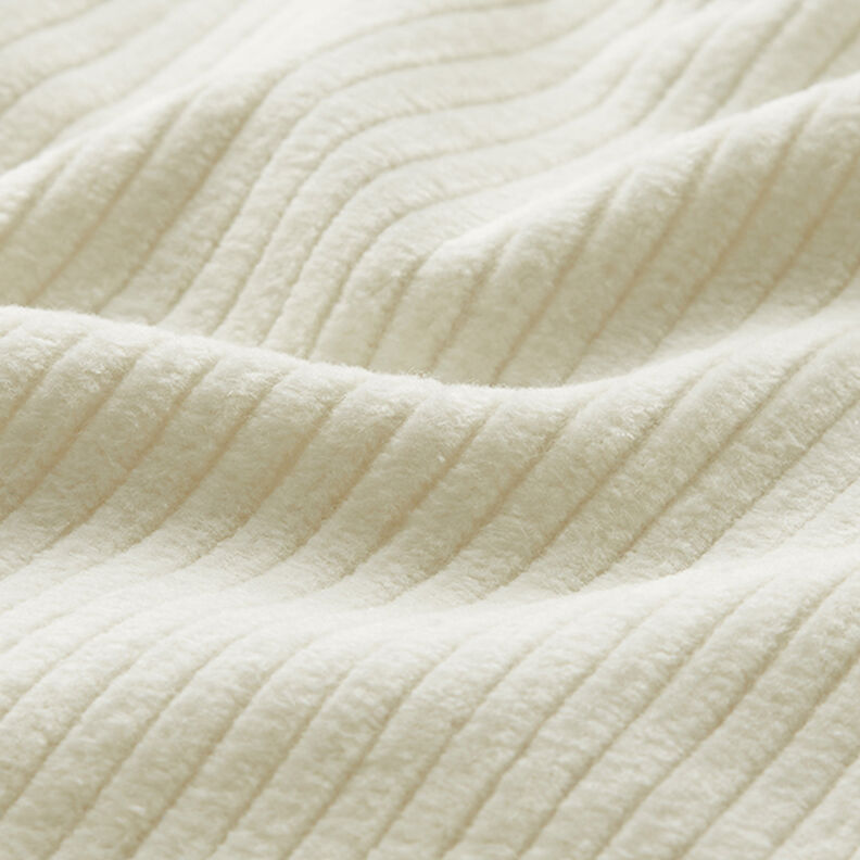 Bombazine larga pré-lavada Liso – branco sujo,  image number 2
