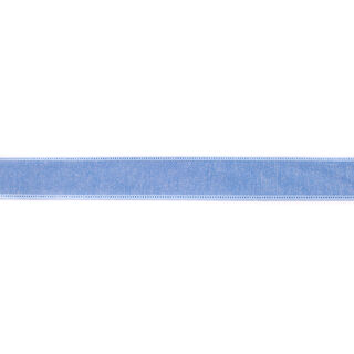 Fita de tecido Chambray Liso – azul ganga, 