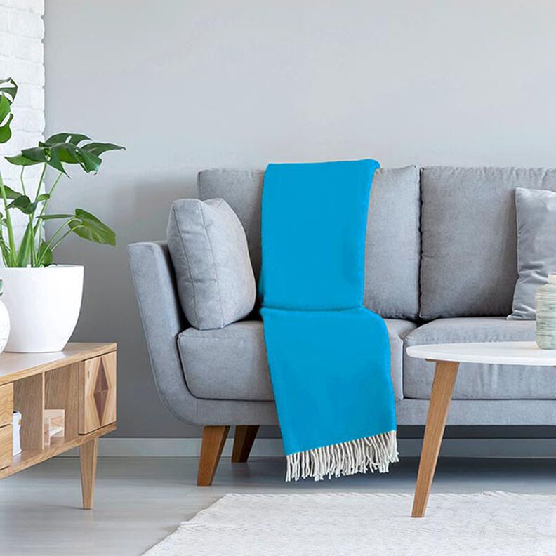 Tecido polar fofinho – turquesa,  image number 5