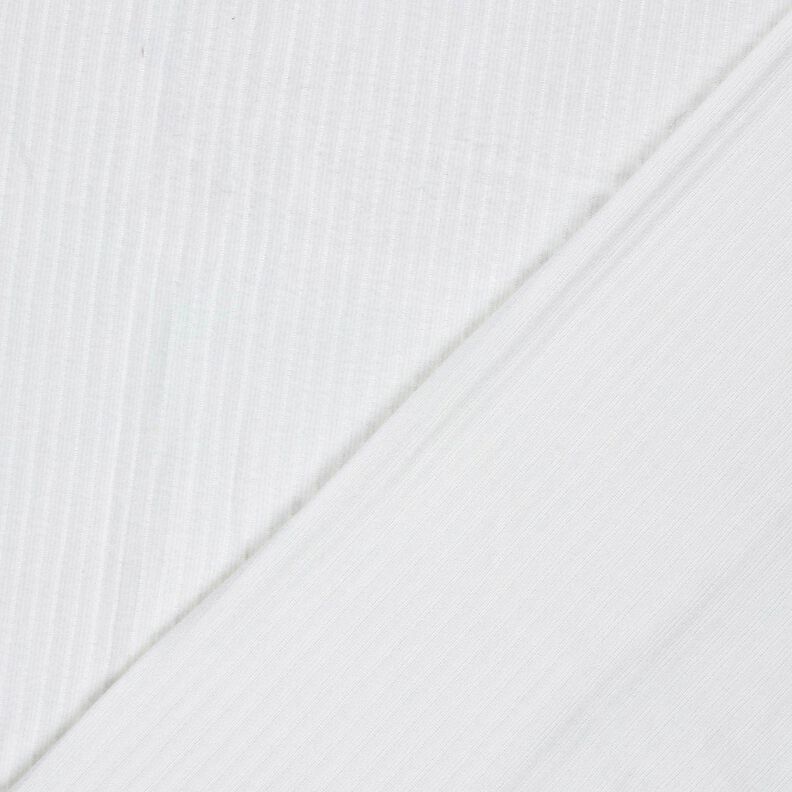 Malha canelada super macia Lisa – branco,  image number 4