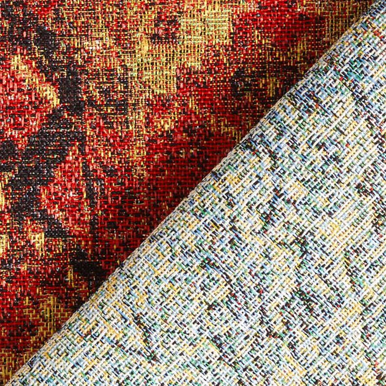 Tecido para decoração Gobelina tapete de tecido – terracota/vermelho-fogo,  image number 6