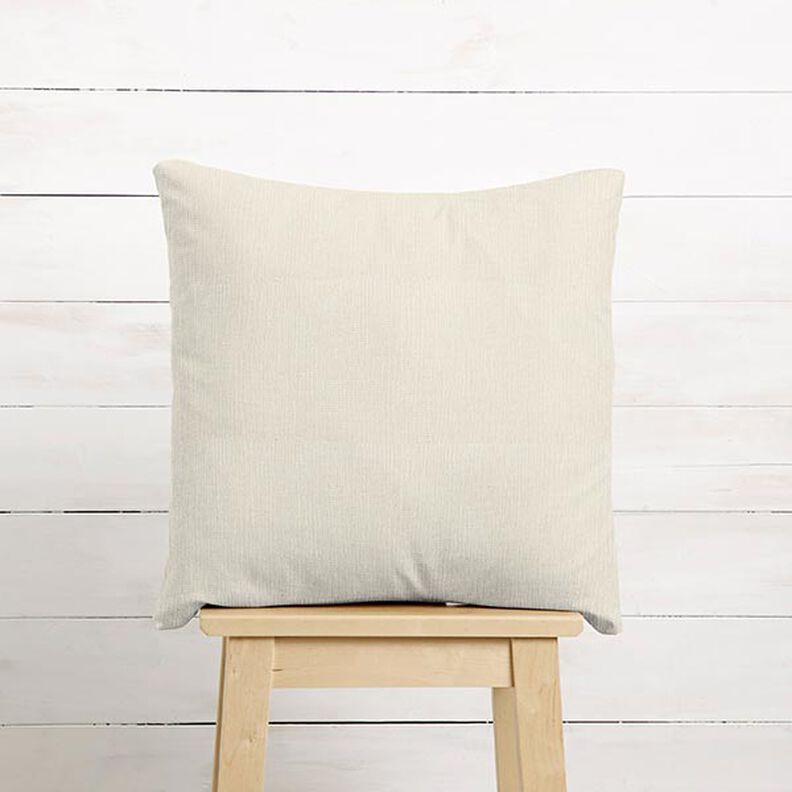 Tecido para decora&ccedil;&atilde;o Jacquard Canelado discreto &ndash; creme,  image number 6