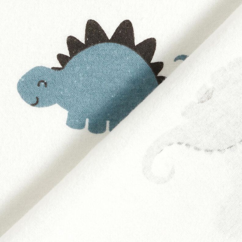 Jersey de algod&atilde;o Dinossauros felizes &ndash; branco/verde,  image number 4