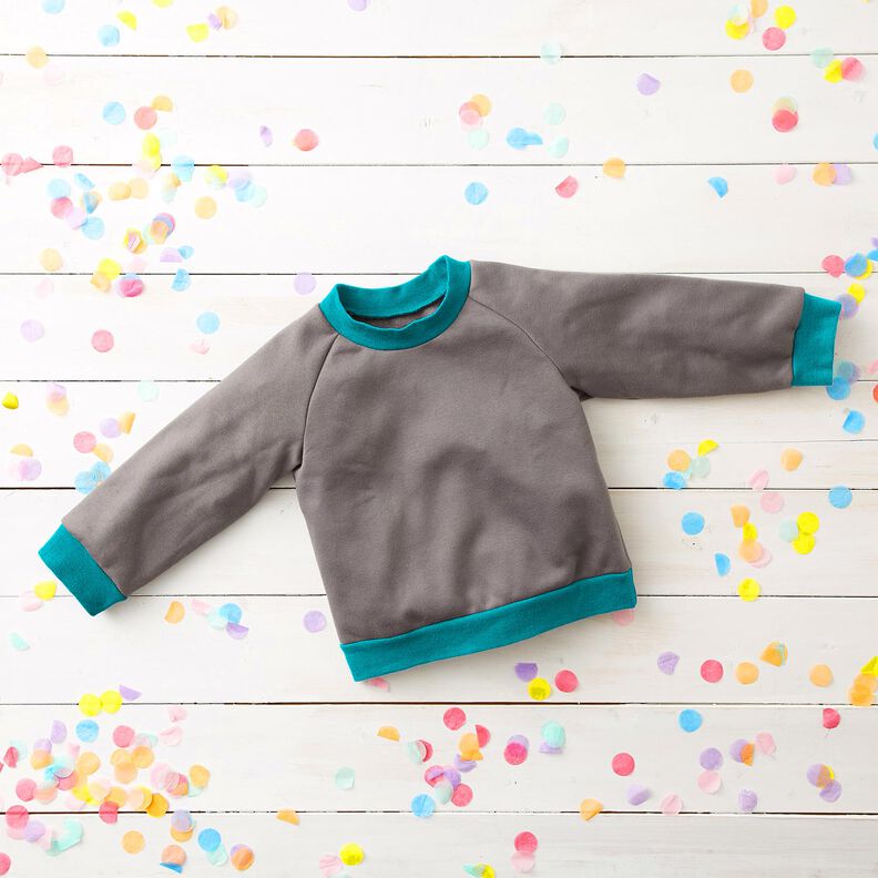 Tecido para bordas liso – turquesa claro,  image number 4