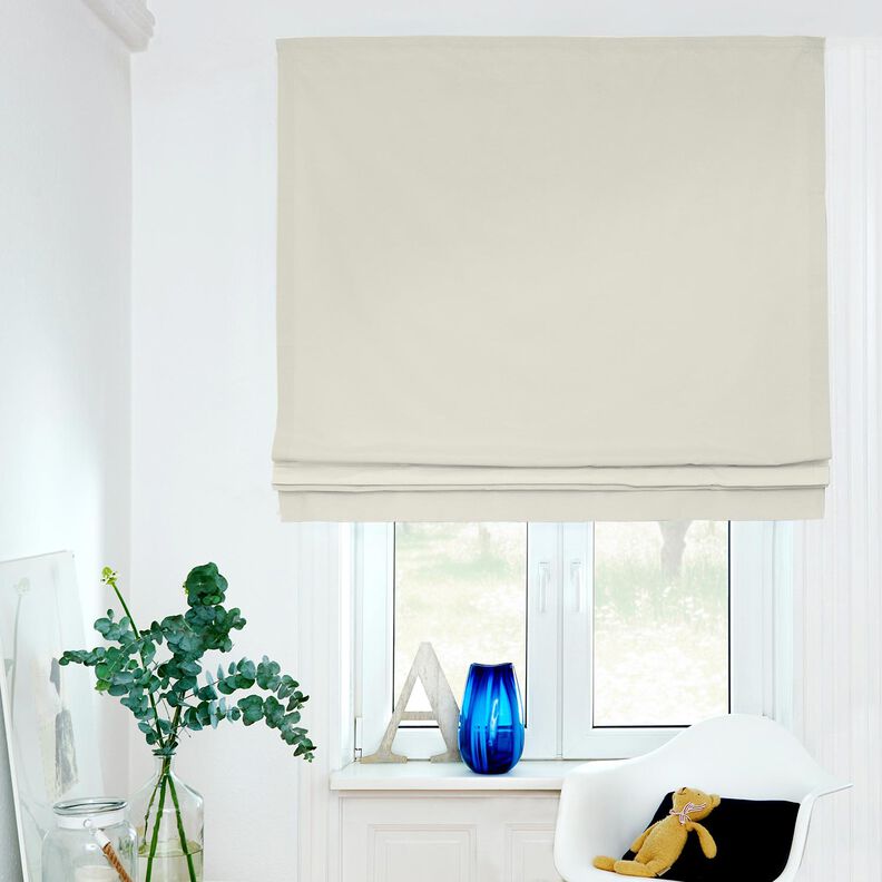 Tecido para efeito de escurecimento Liso – bege claro,  image number 6