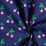 Algodão revestido Cerejas engraçadas – azul-marinho,  thumbnail number 3