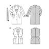 Casaco / Colete | Burda 5840 | 46-60,  thumbnail number 8