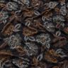 Jersey de viscose Fogos de artifício florais – preto/castanho,  thumbnail number 2