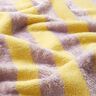 Tecido turco Bambu Riscas grossas – amarelo/lilás,  thumbnail number 3