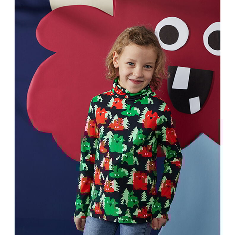 Tecido para bordas liso &ndash; verde,  image number 9