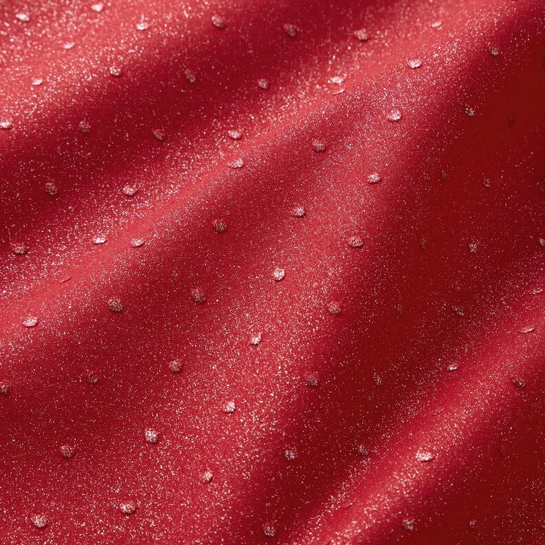 Cambraia de algodão Dobby Brilho – vermelho,  image number 2