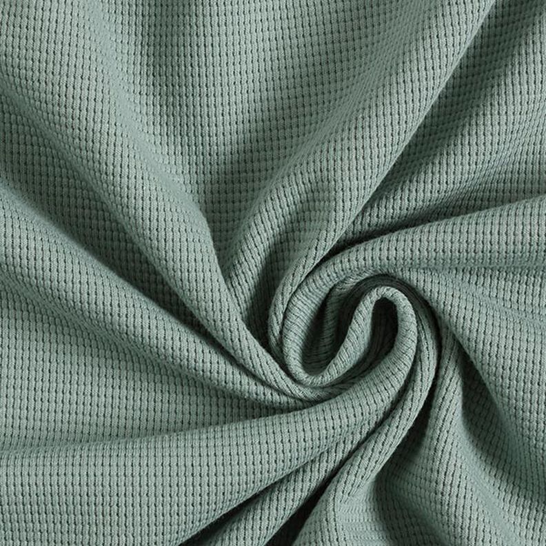Jersey mini favos de algodão lisa – verde amarelado,  image number 1
