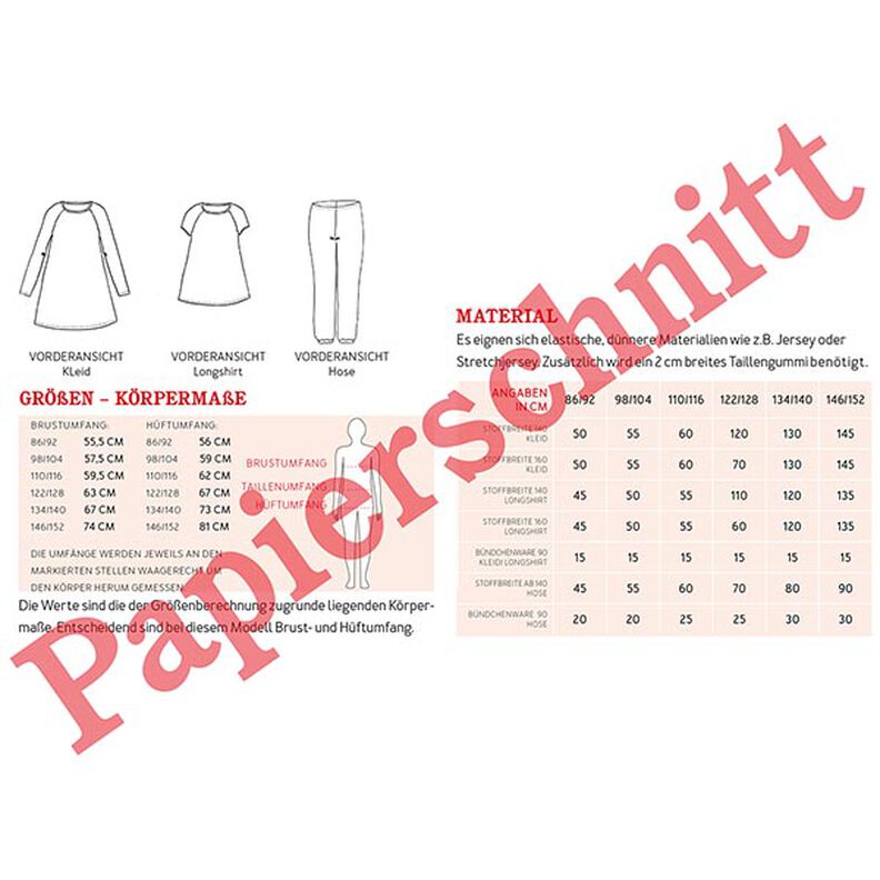 LUCA Pijama versátil para menina | Studio Schnittreif | 86-152,  image number 9