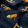 Jersey de algodão Veículos de construção | Glitzerpüppi – azul-marinho,  thumbnail number 1