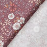 Jersey de algodão Prado de flores – rosa-velho escuro,  thumbnail number 4