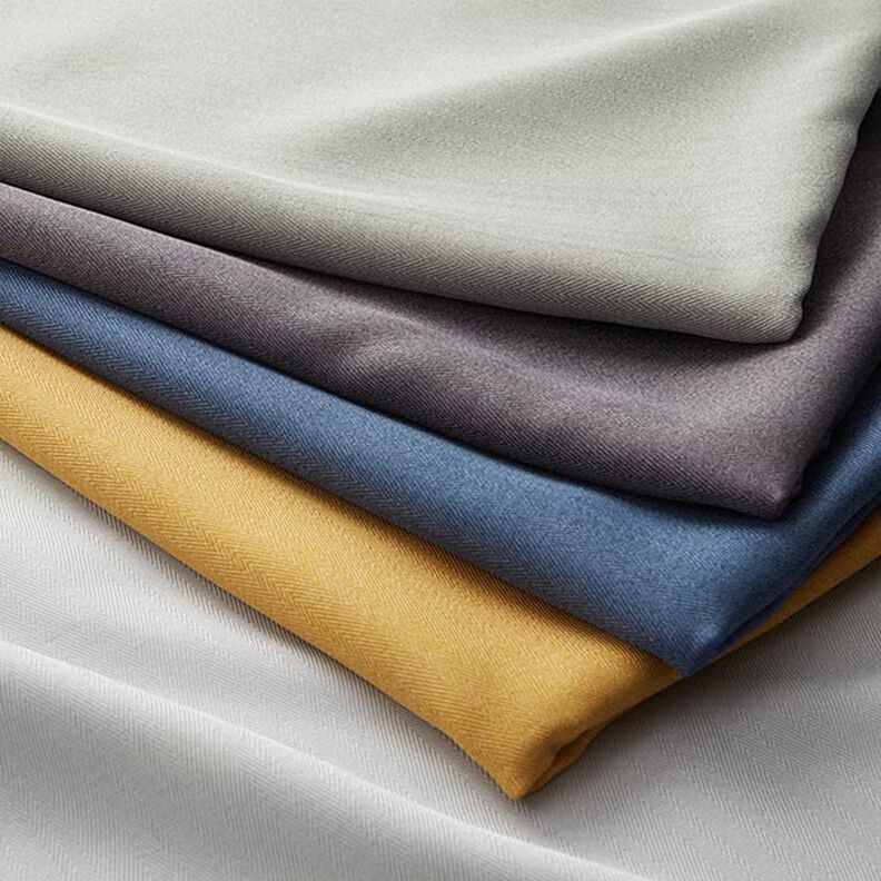 Tecido para efeito de escurecimento Espinha de peixe – azul ganga,  image number 4