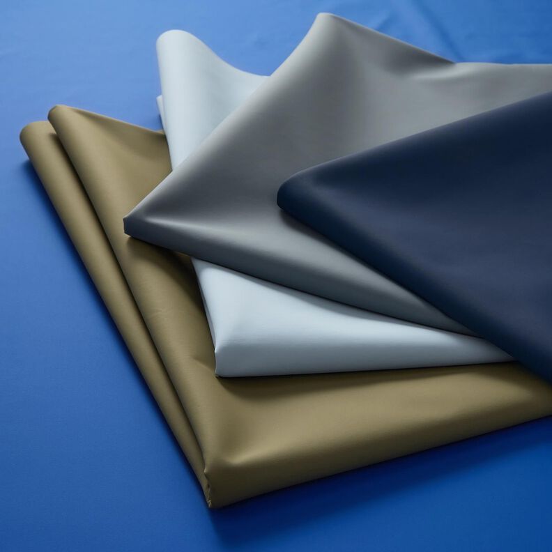 Tecido para impermeáveis liso – azul-marinho,  image number 5