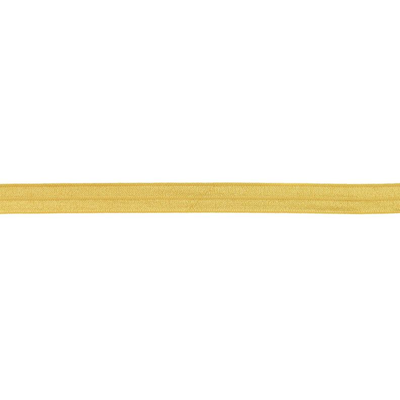 Fita de nastro elástica  brilhante [15 mm] – dourado,  image number 1