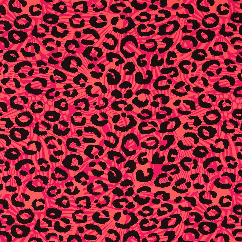 French Terry Sweat de verão Leo e flores – pink/laranja,  image number 1