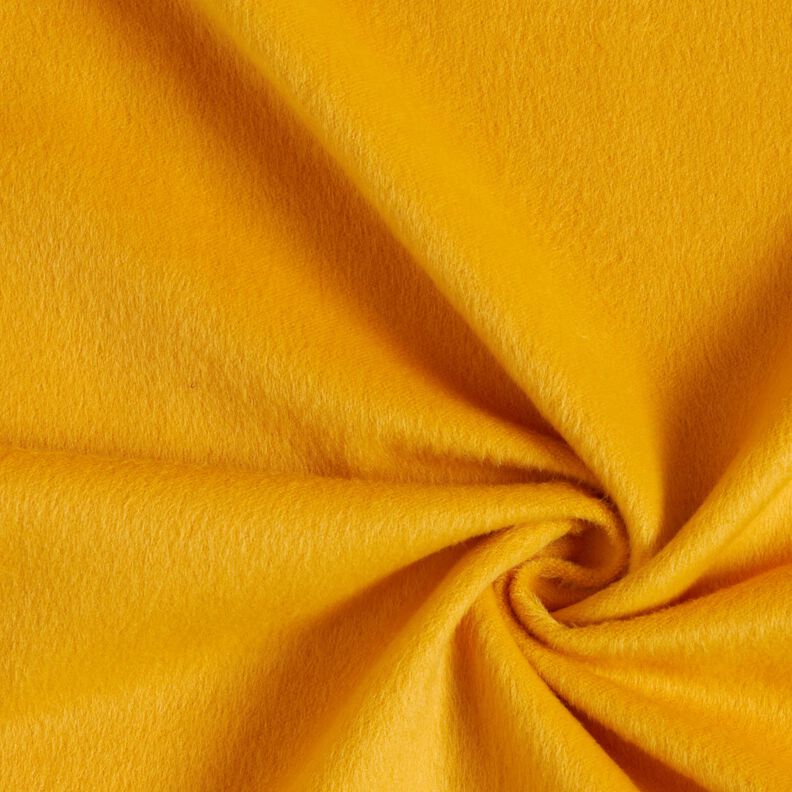 Tecido para sobretudos rugoso – amarelo-caril,  image number 1