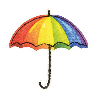 Aplicação Guarda-chuva [ 5,5 x 5,5 cm ] – mistura de cores, 