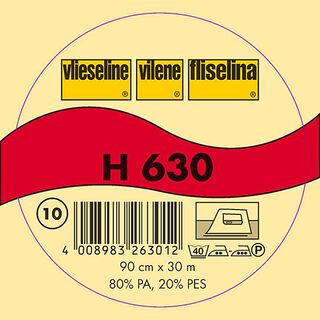 H 630 Entretela para volume | Vlieseline – branco, 