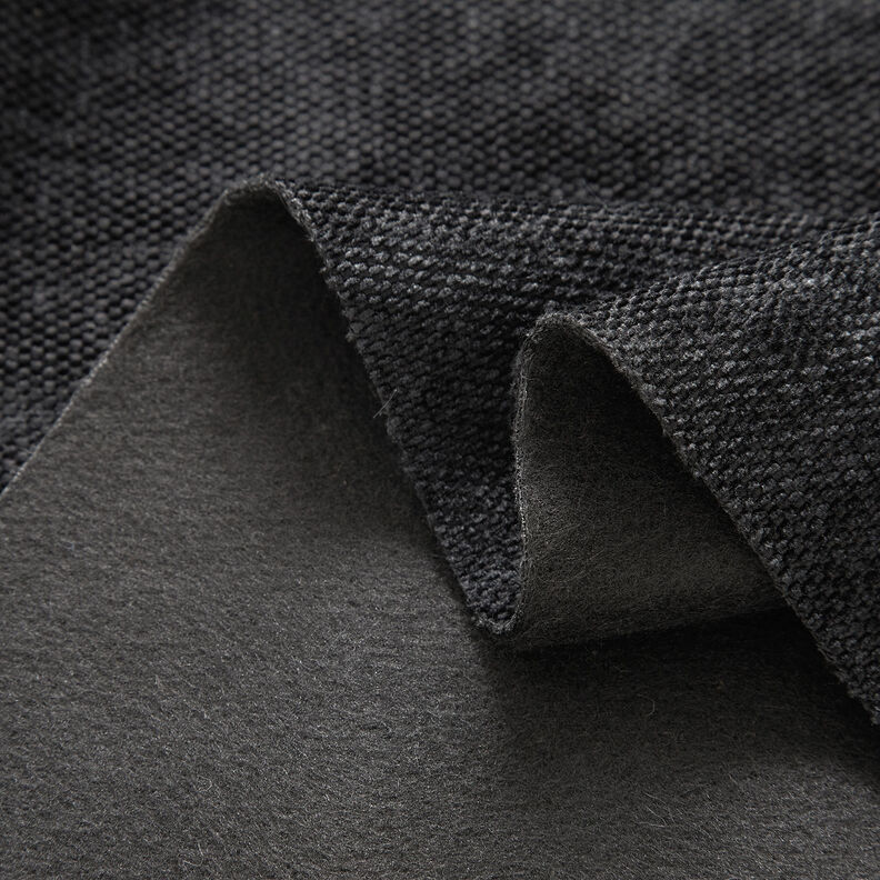Tecido térmico para cortinas Chenille – preto,  image number 4