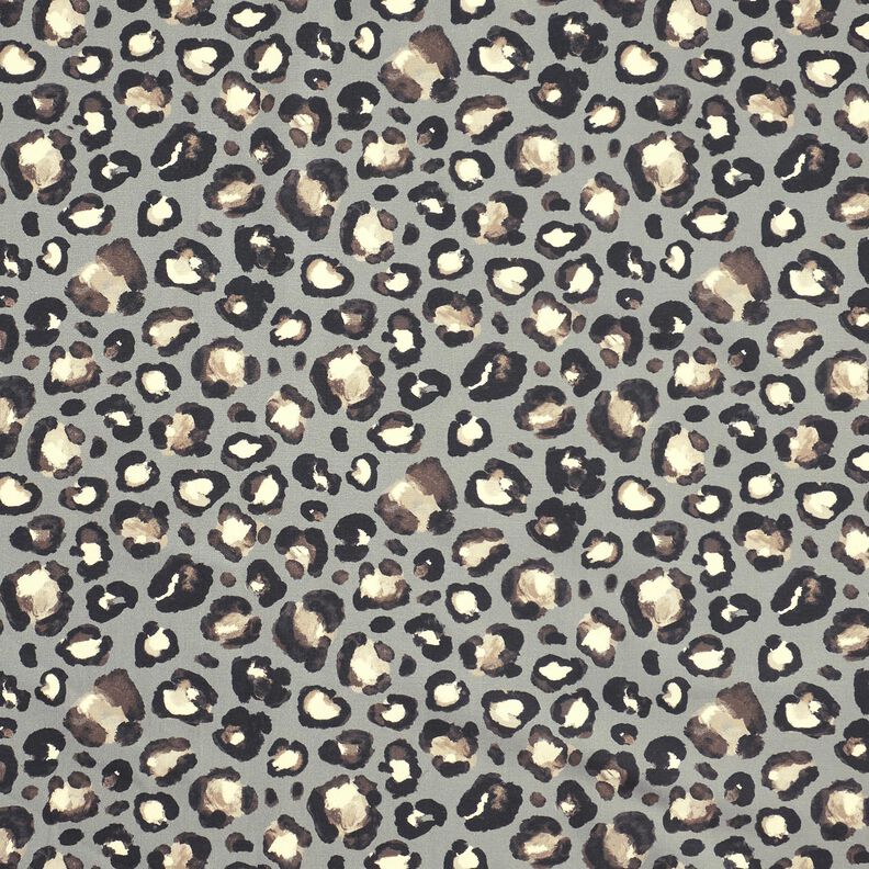 Tecido para decoração Lona Sarapintas Leo – elefante cinzento/preto,  image number 1