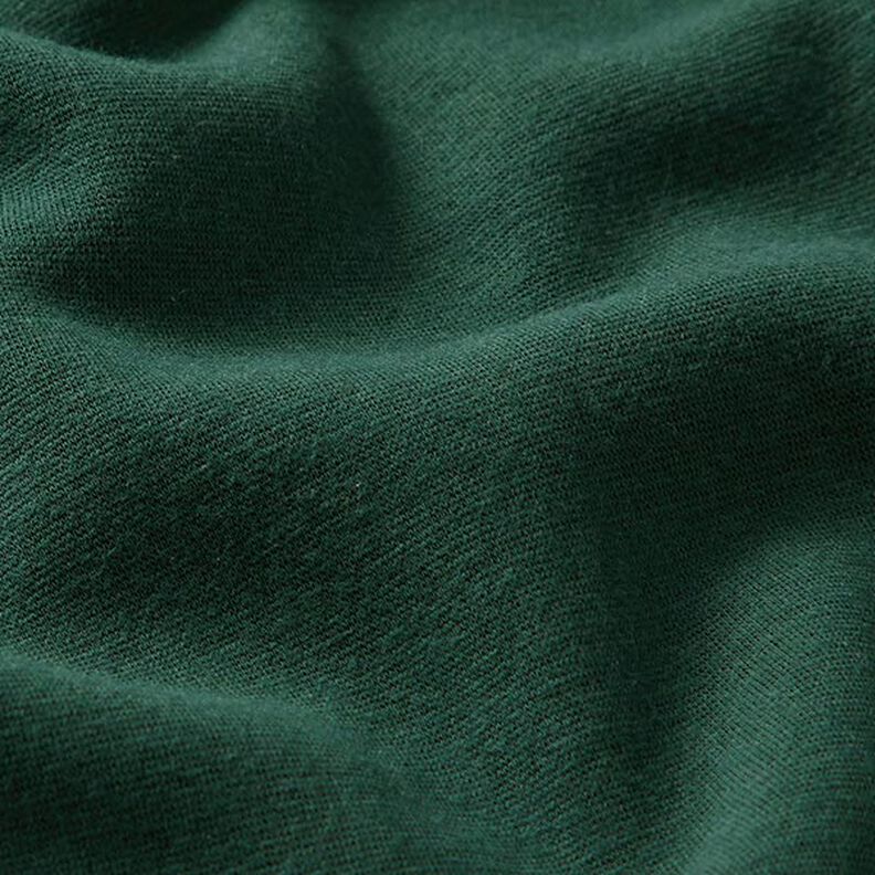 Tecido polar alpino Sweater aconchegante Liso – verde escuro,  image number 3