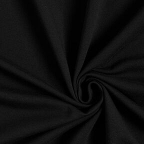 Sweat de algod&atilde;o leve liso &ndash; preto, 