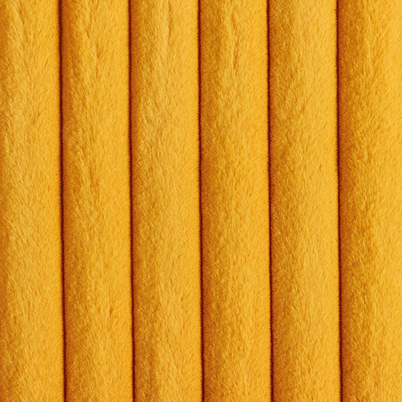 Tecido para estofos Canelado fofo – amarelo-caril,  image number 5