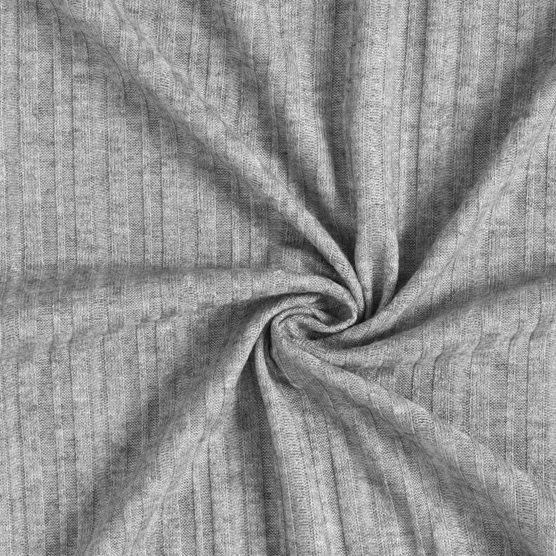 Malha canelada melange – cinzento claro,  image number 4