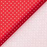 Popelina de algodão pintas pequenas – vermelho/branco,  thumbnail number 6