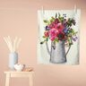 Painel decorativo Trio Flores em aguarela – marfim/baga,  thumbnail number 5